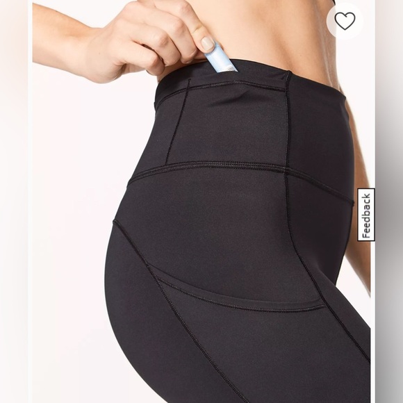 Lululemon Fast and Free Reflective High-Rise Tight size 4 - Picture 4 of 16